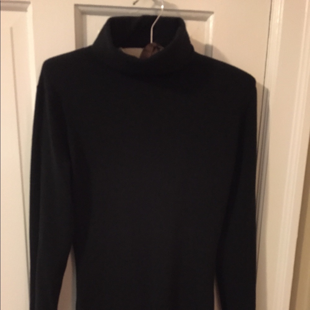 Madewell black turtleneck bodysuit